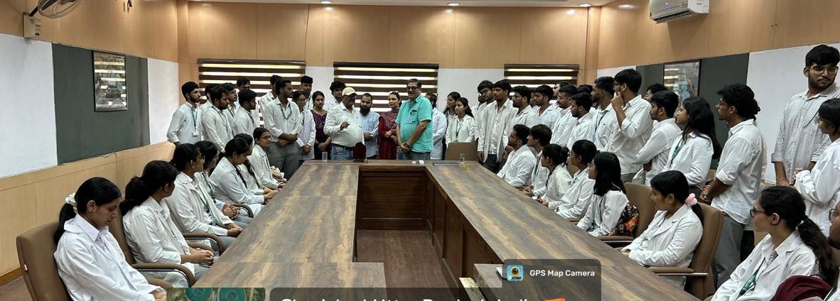 सिम्स के एमबीबीएस छात्रों ने गाजियाबाद जल शोधन संयंत्र का किया शैक्षणिक भ्रमण, सुरक्षित पेयजल एवं जनस्वास्थ्य प्रबंधन की प्रक्रियाओं को जाना