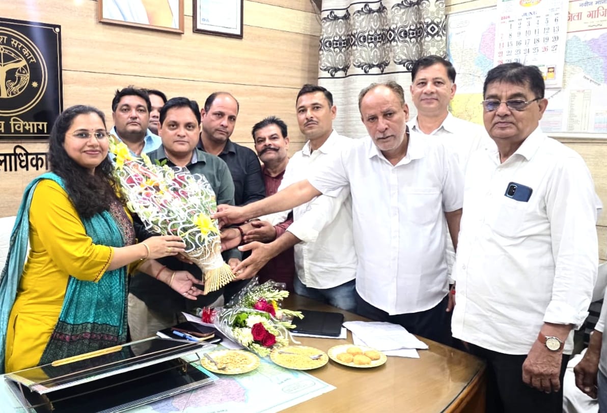 कोमल पंवार ने संभाला एसडीएम का चार्ज, हुआ अभिनंदन