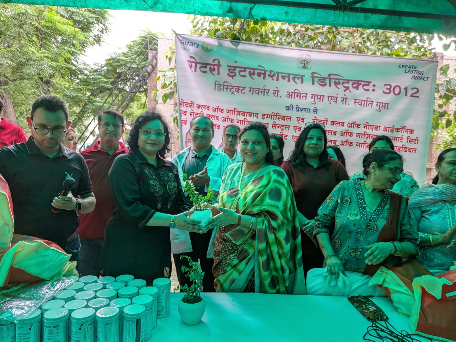 *रोटरी क्लब ऑफ़ स्मार्ट सिटी एवं अन्य सहयोगी क्लबों द्वारा 