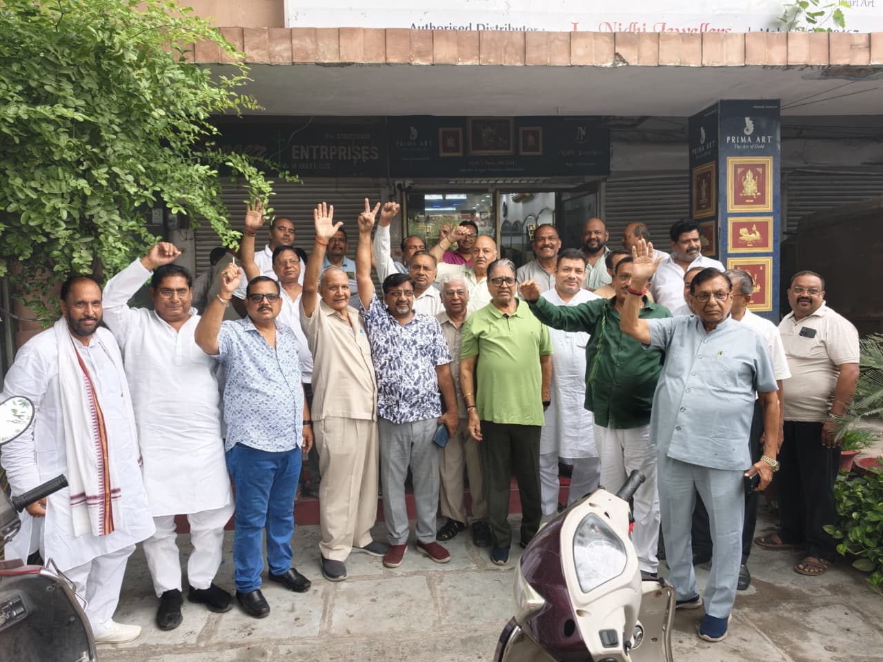 *बढ़े हुए हाउस टैक्स के विरोध में व्यापारियों का बिगुल, 6 अगस्त से नवयुग मार्केट में अनिश्चितकालीन धरना*
