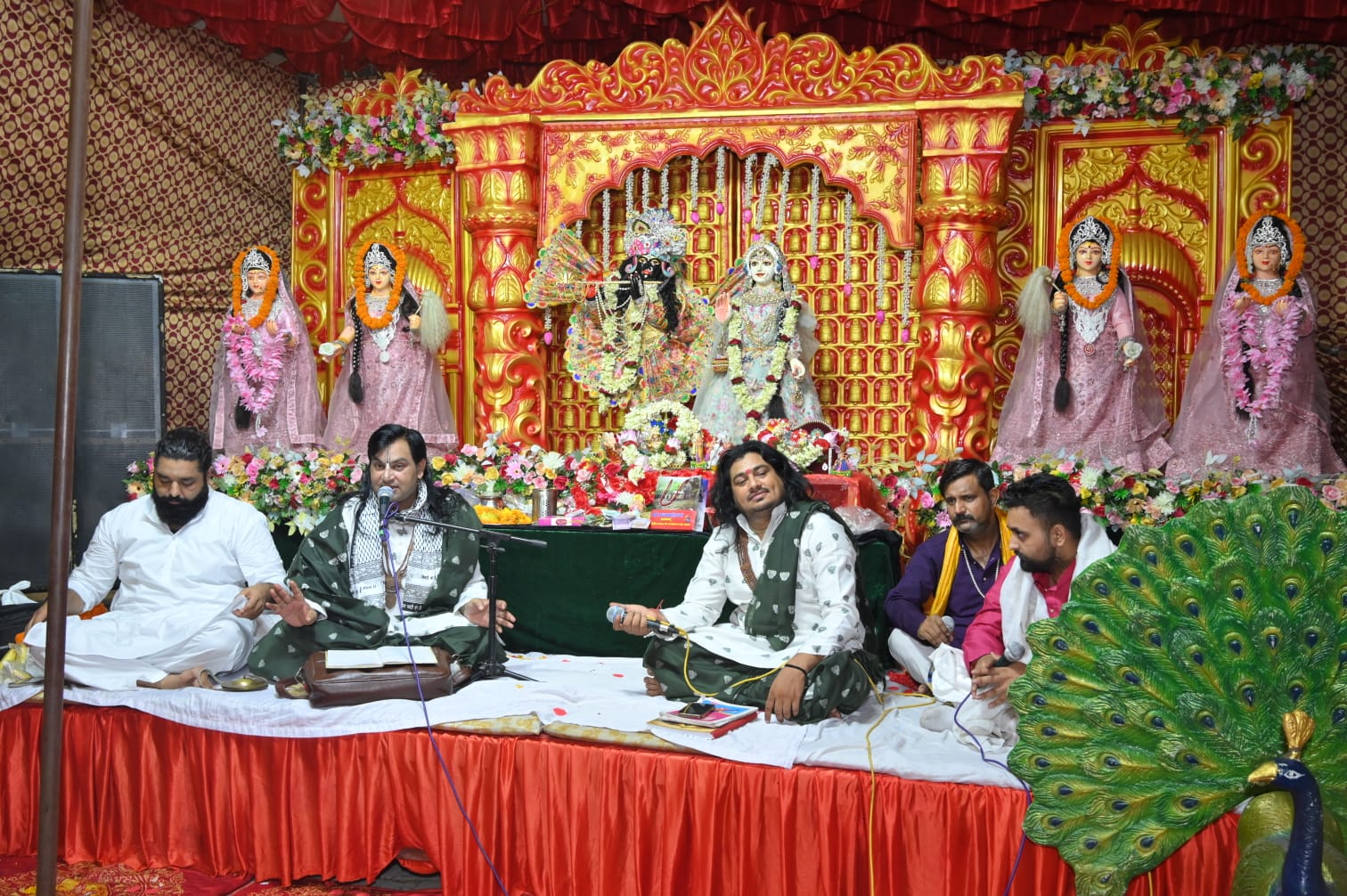 हम तो हो गए राधा रानी के, हम तो हो गए श्याम बिहारी के कन्नू  का जन्मोत्सव धूमधाम के साथ मनाया, कलाकारों ने भजनों से बांधा समां
