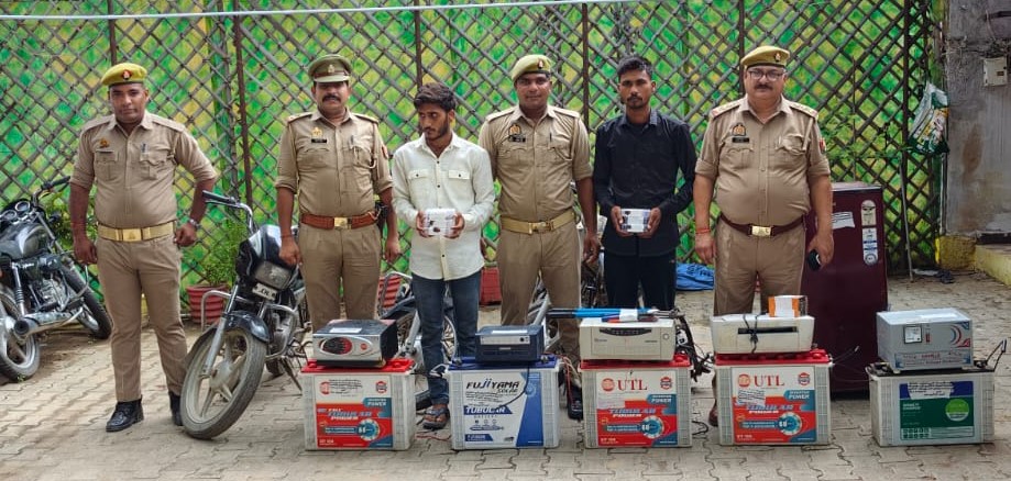 असमोली पुलिस की बड़ी कामयाबी: घरों व पंचायत घरों में चोरी करने वाले दो शातिर चोर गिरफ्तार, लाखों का माल बरामद
