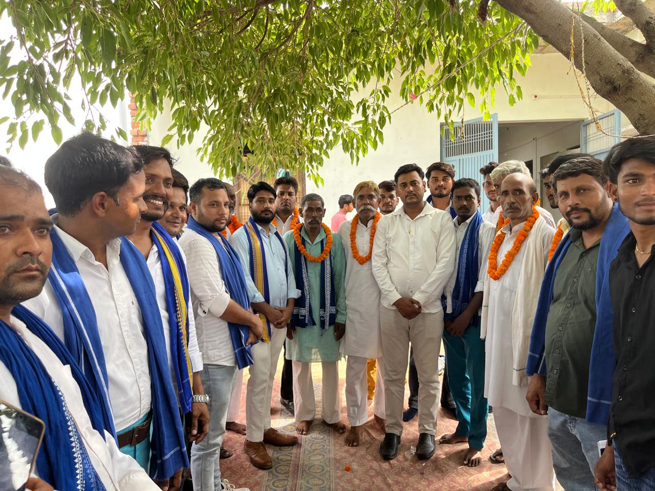 गुन्नौर वि सभा में भीम आर्मी की मीटिंग हुई!
