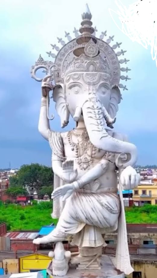एशिया की सबसे विशाल गणेश प्रतिमा का आज होगा अनावरण,CM योगी रहेंगे मौजूद ●145 फीट ऊंची है गणेश प्रतिमा