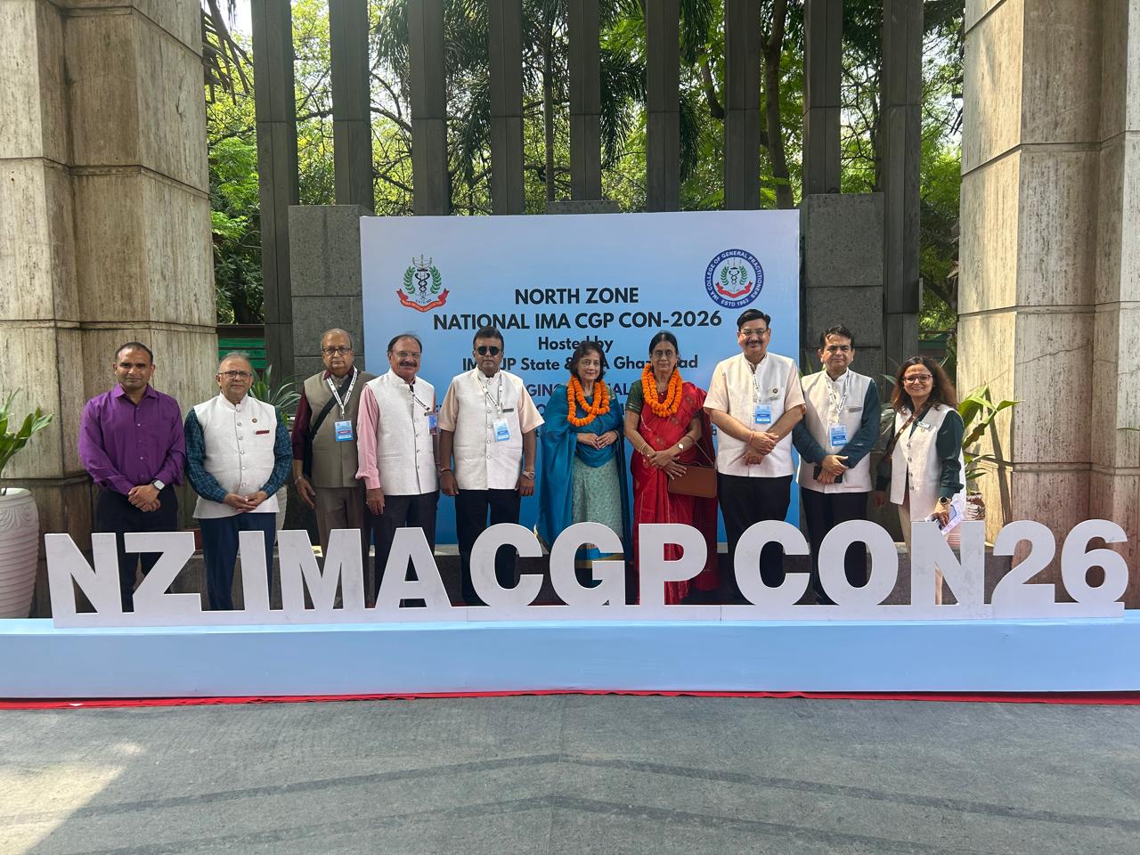 *गाजियाबाद में  सफलतापूर्वक संपन्न हुई IMA कगपकॉन 2026 नॉर्थ ज़ोन नेशनल कॉन्फ्रेंस देशभर के 400 से अधिक चिकित्सकों ने लिया भाग, 65 वरिष्ठ चिकित्सकों को FCGP फेलोशिप से किया गया सम्मानित*