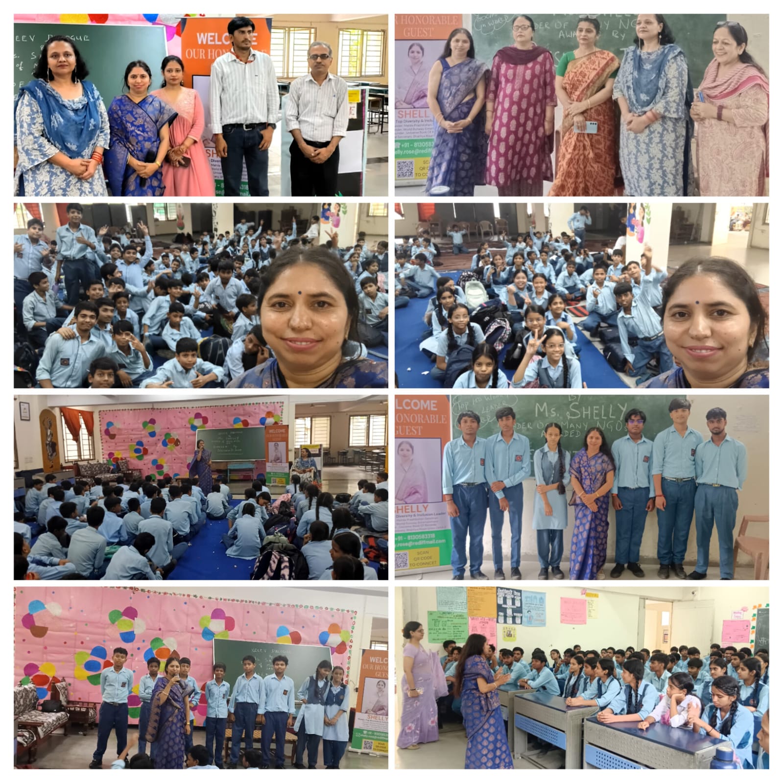 *नीव :शैली ने दिल्ली के सर्वोदय विद्यालय रानी दुर्गावती,दिल्ली सरकारी स्कूल में स्कूली छात्र-छात्राओं को सिखाया बिज़नेस, इनोवेशन और लीडरशिप का असली पाठ*