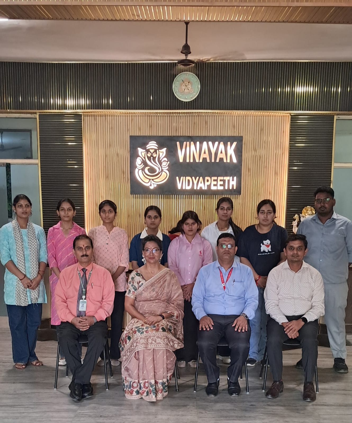 विनायक विद्यापीठ में कैंपस प्लेसमेंट, 12 विद्यार्थी अगले चरण के लिए शॉर्टलिस्ट