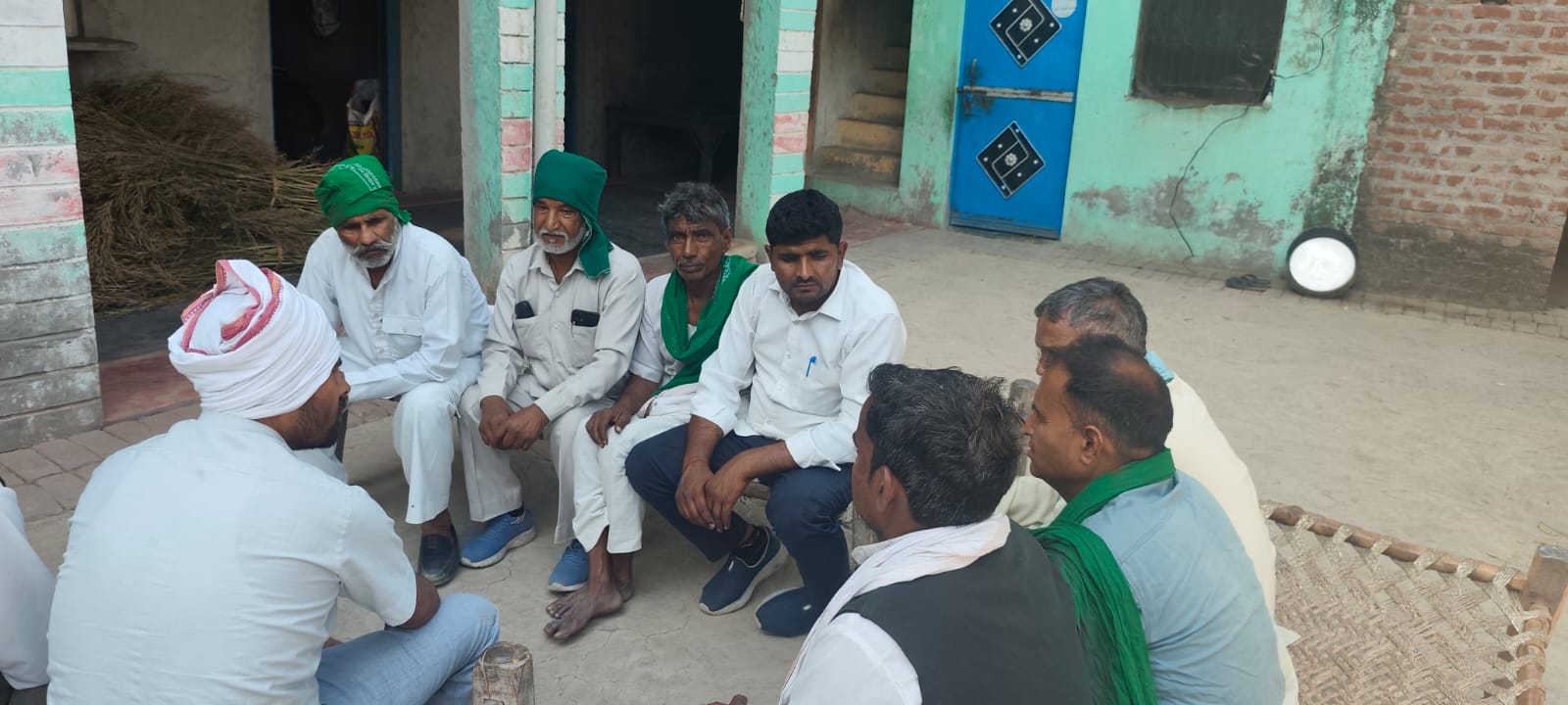 भाकियू असली की महापंचायत को लेकर जनसंपर्क तेज, 1 अप्रैल को बहजोई के बड़ा फील्ड में होगा आयोजन