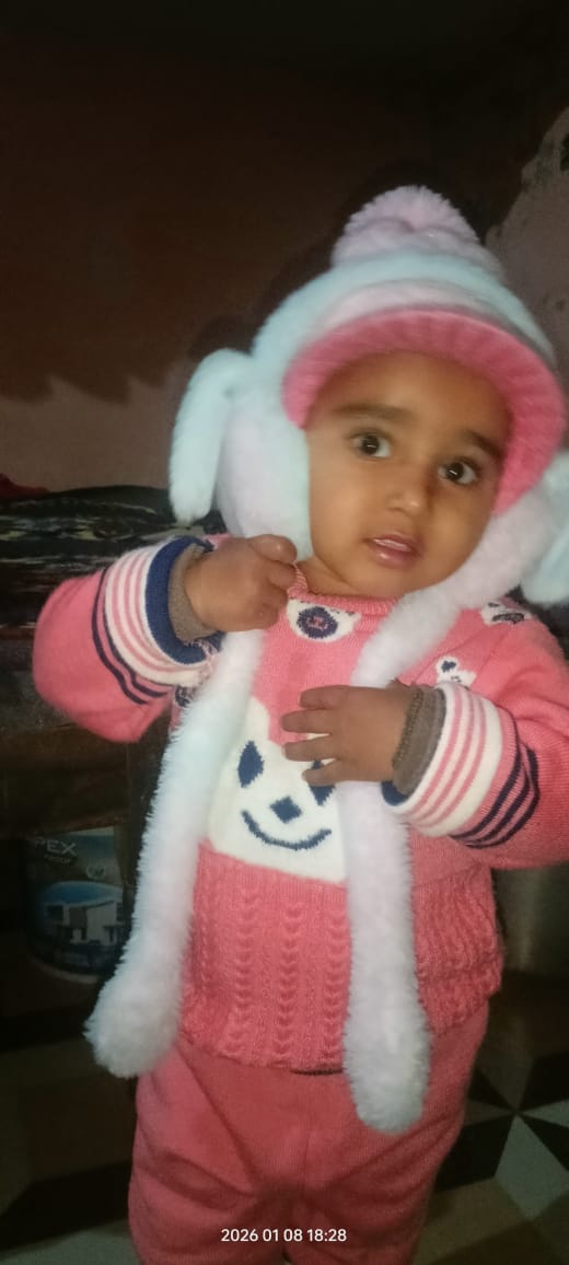 छत से गिरकर 3 साल की बच्ची की मौत, गांव में शोक की लहर सम्भल