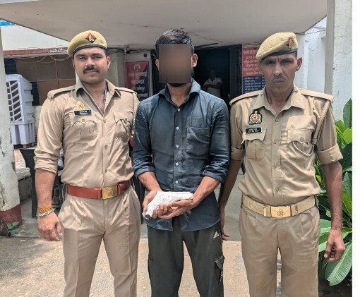 एक शातिर अभियुक्त गिरफ्तार,कब्जें से अवैध शस्त्र मय कारतूस बरामद
