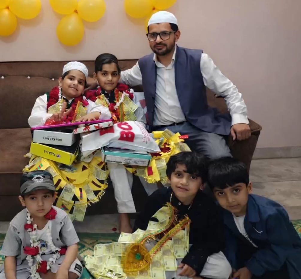 *मौ. अशर इस्माइल ने रखा नो साल की उम्र में पहला रोजा*