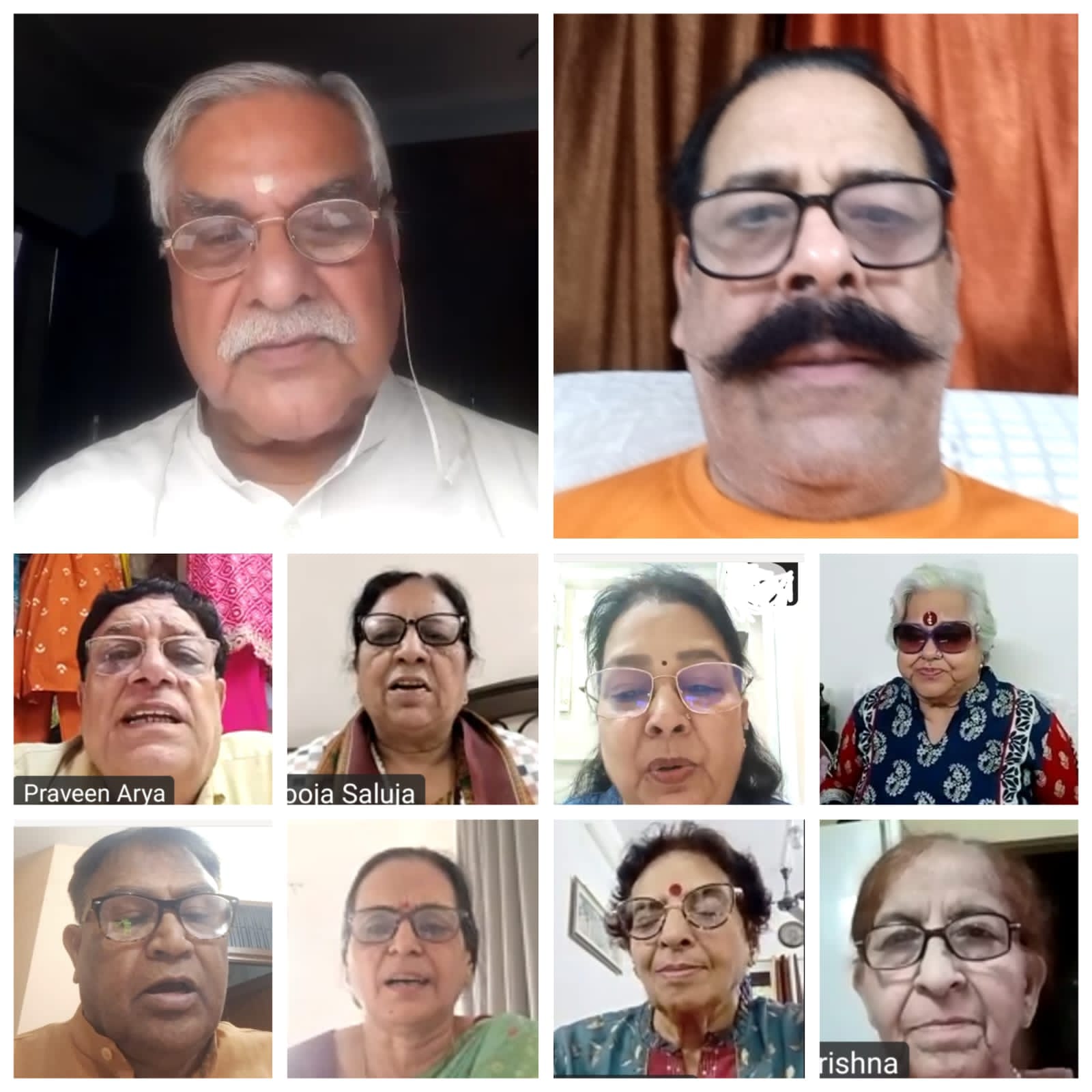*आर्य वेबीनार का 793 वाँ का रिकॉर्ड बना गीता के वैदिक संदेश जीवन में उतारे -आर्य रविदेव गुप्त*