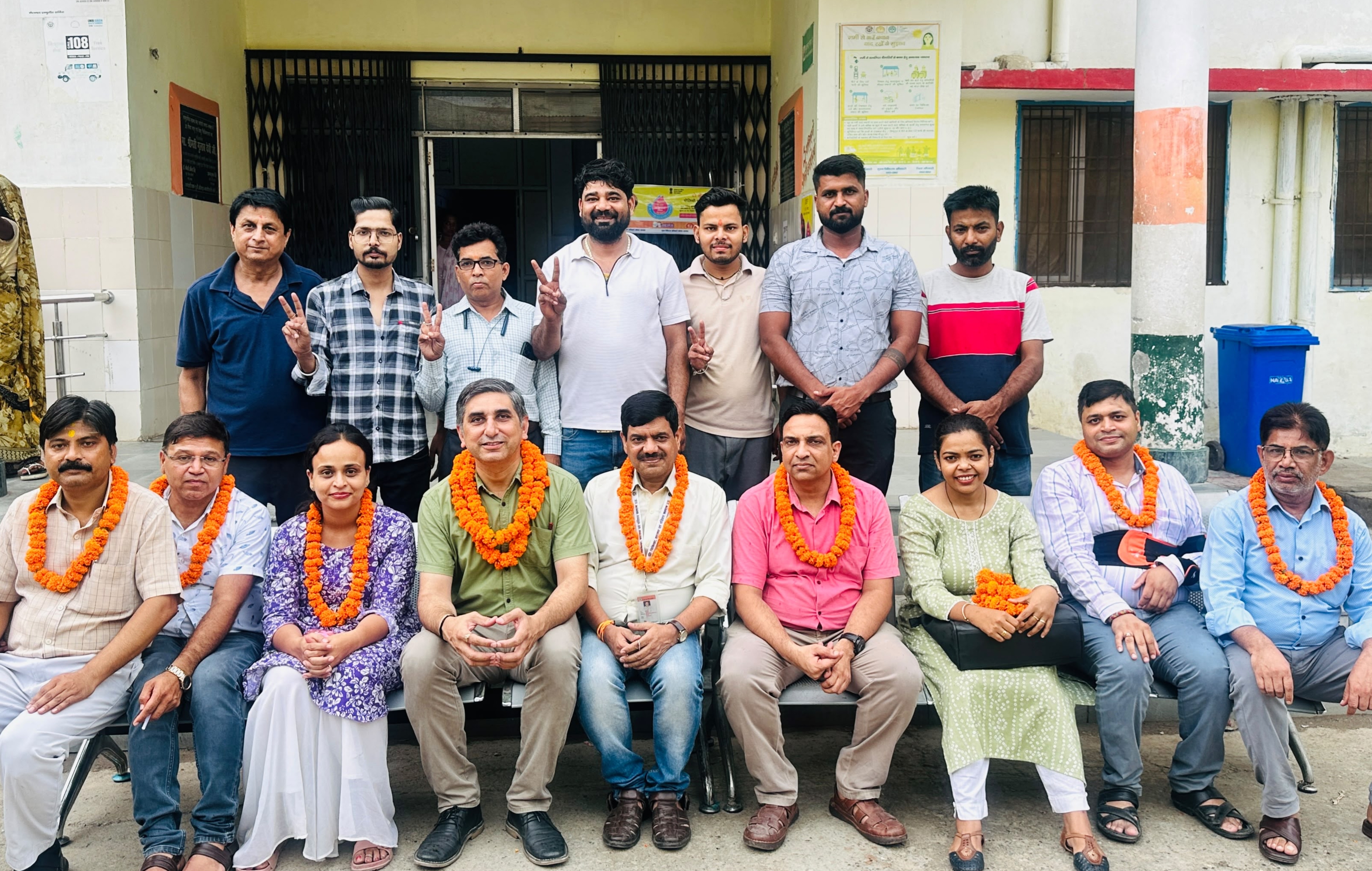 चिकित्सक दिवस पर सरकारी डॉक्टरों का सम्मान, सेवा भाव को किया नमन
