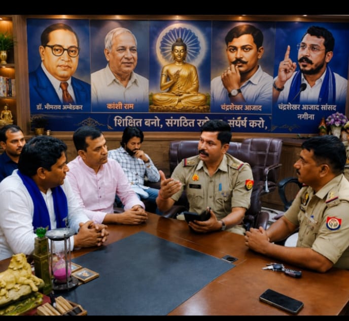 आज़ाद समाज पार्टी के  प्रदेश महासचिव निज़ाम चौधरी को पुलिस ने किया हाउस अरेस्ट