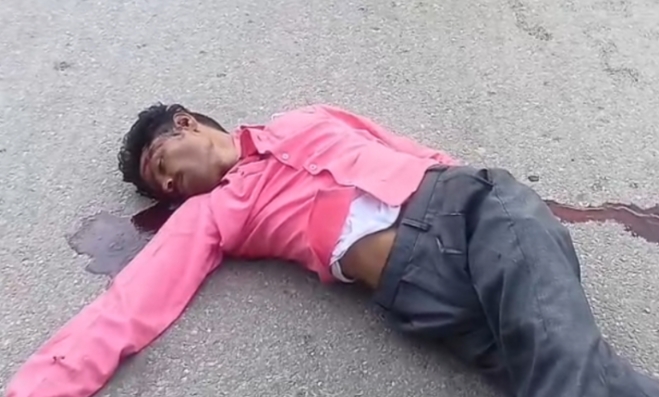 रजपुरा पुल के पास अज्ञात व्यक्ति सड़क हादसे में गंभीर घायल,अलीगढ़ रेफर