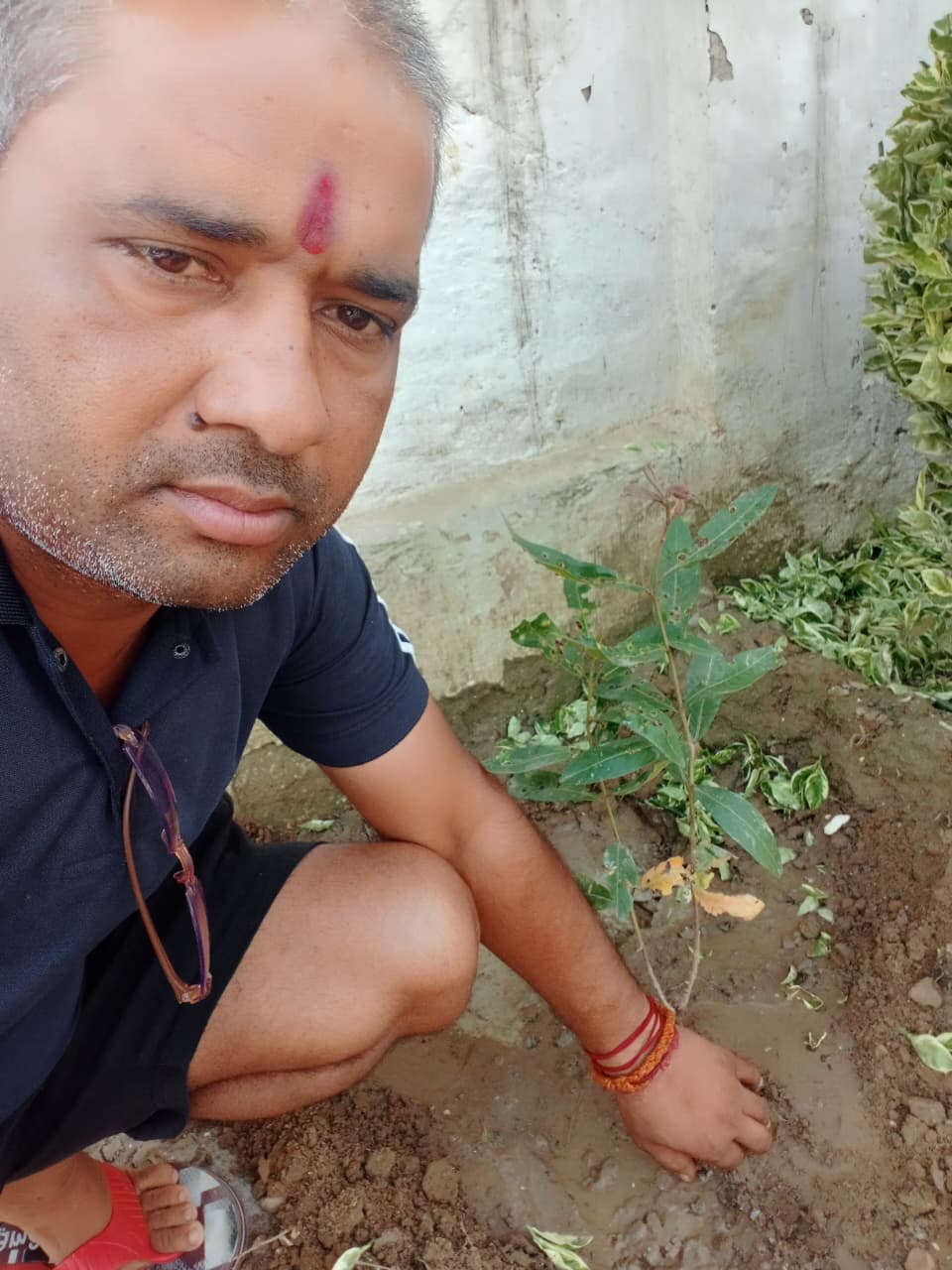 'एक पेड़ मां के नाम' अभियान के तहत अमित गुर्जर ने किया पौधारोपण, पर्यावरण संरक्षण का दिया संदेश