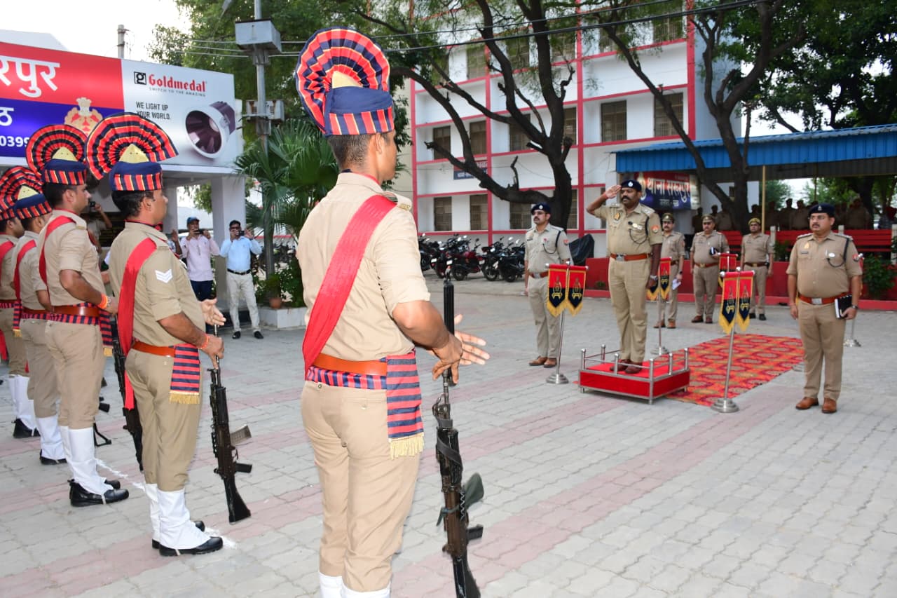 एसएसपी ने सरूरपुर थाने का किया वार्षिक निरीक्षण