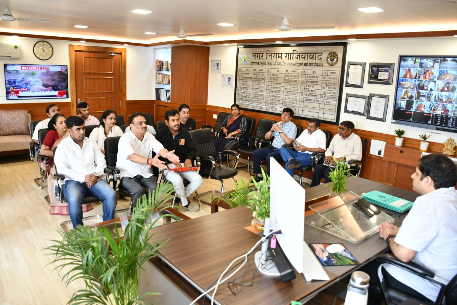 जलकल, निर्माण तथा स्वास्थ्य विभाग का नंदग्राम के वार्डों में चला महा अभियान, रहवासियों की शिकायत पर हुई त्वरित कार्यवाही